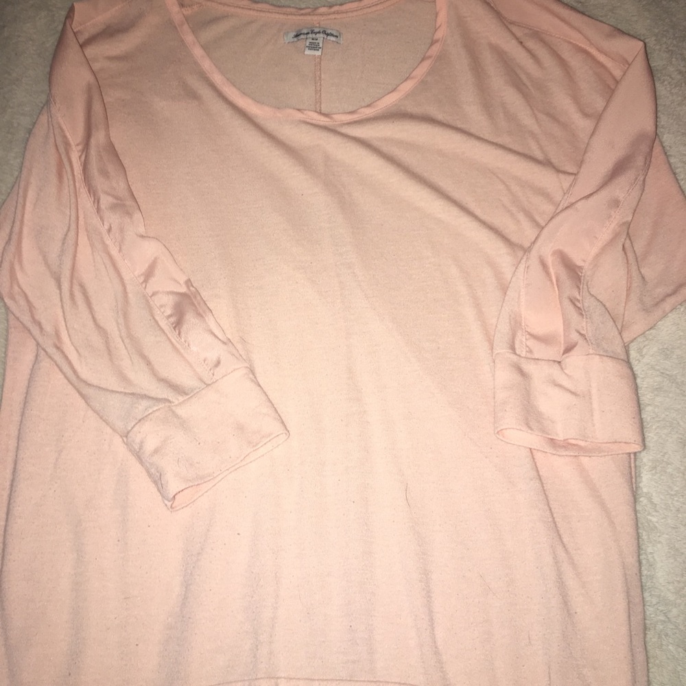 Peach tunic from AEO